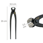 MAURER Tenaille russe professionnelle noire 10''