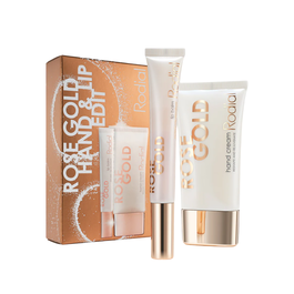 Rodial Kit de Soins Rose Gold - Crème Main Régénérante 40 ml + Baume à Lèvres 10 ml - Coffret Cadeau Beauté Femme