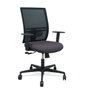 PIQUERAS Y CRESPO Chaise de bureau Yunquera Synchro Gris foncé