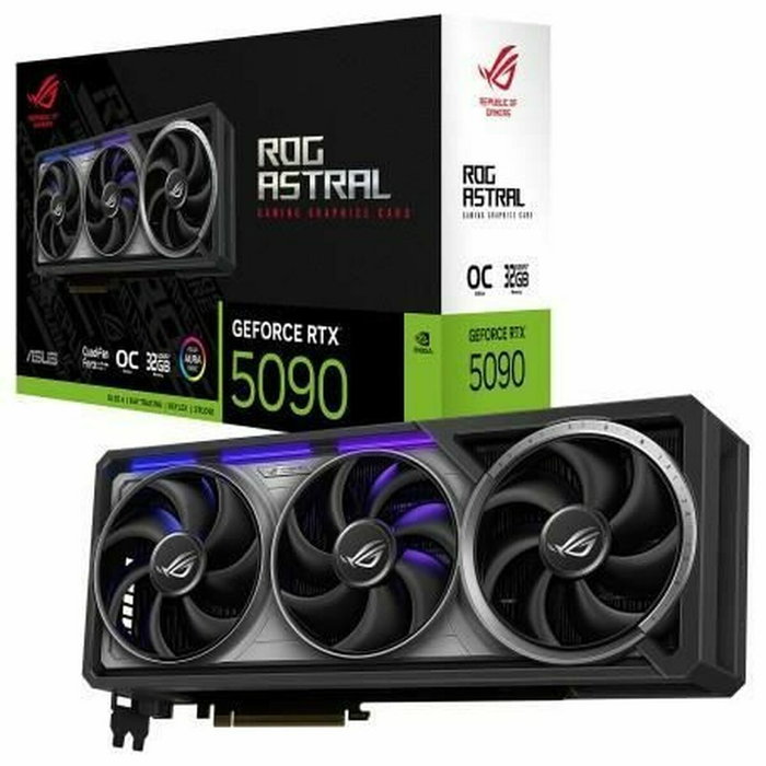 Asus ROG Astral RTX5090-O32G-GAMING NVIDIA GeForce RTX 5090 32 GB GDDR7 Asus ROG Astral RTX5090-O32G-GAMING NVIDIA GeForce RTX 5090 32 GB GDDR7