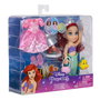JAKKS PACIFIC Poupée Ariel Disney La Petite Sirène Mar et Terre de 15 cm avec Accessoires pour Transformer la Sirène en Princesse