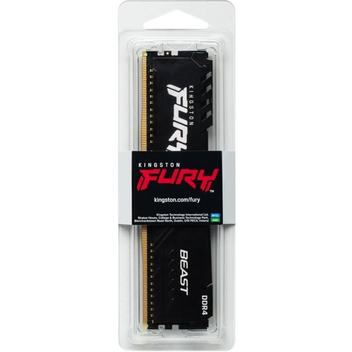 Mémoire RAM Kingston Beast 32 GB DDR4 1600 mHz 3200 MHz CL16
