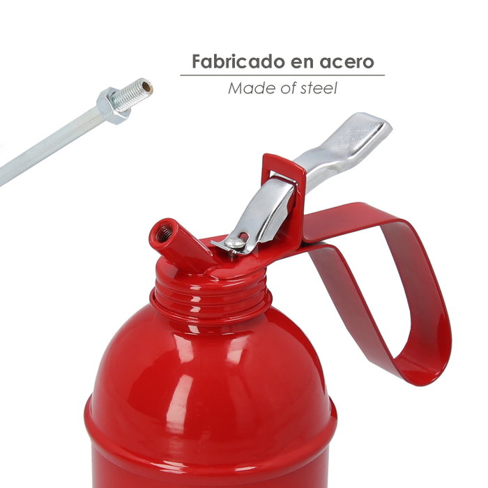 MAURER Burette de graissage Wolfpack lubric 300 cc. de l'acier