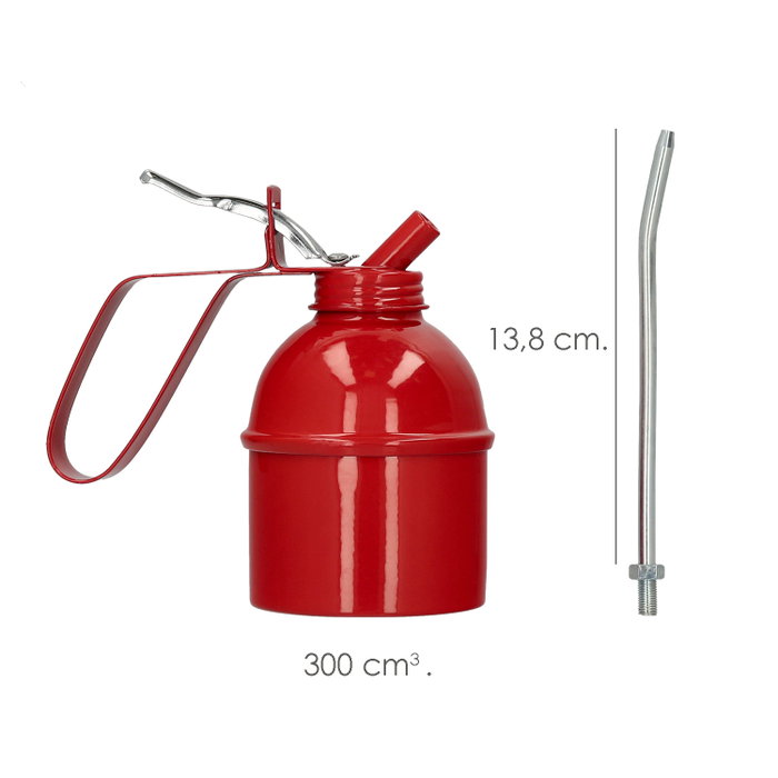 MAURER Burette de graissage Wolfpack lubric 300 cc. de l'acier