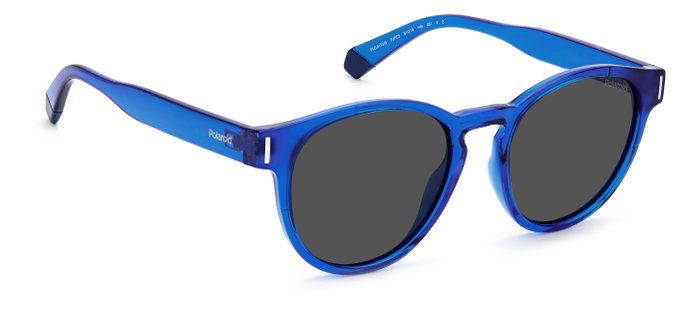 Polaroid PLD-6175-S-PJP-C3 Lunettes de soleil Pantos Bleu polarisé Polaroid PLD-6175-S-PJP-C3 Lunettes de soleil Pantos Bleu polarisé