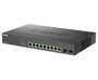 D-Link Switch DMS-1250-10SP 2.5G Ethernet Géré 8 Ports RJ-45 Montage Rack