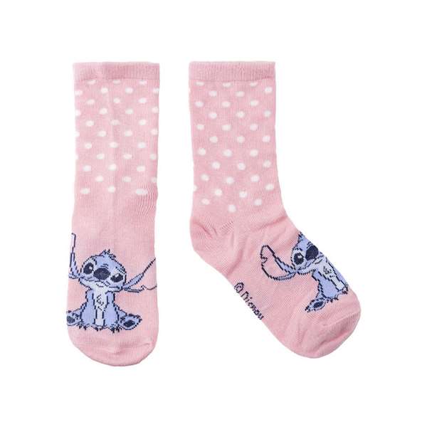 Cerdá Paquet de 5 paires de chaussettes motif Stitch pointure 27-30 pour enfant (3 ans et plus) - MULTICOLOR