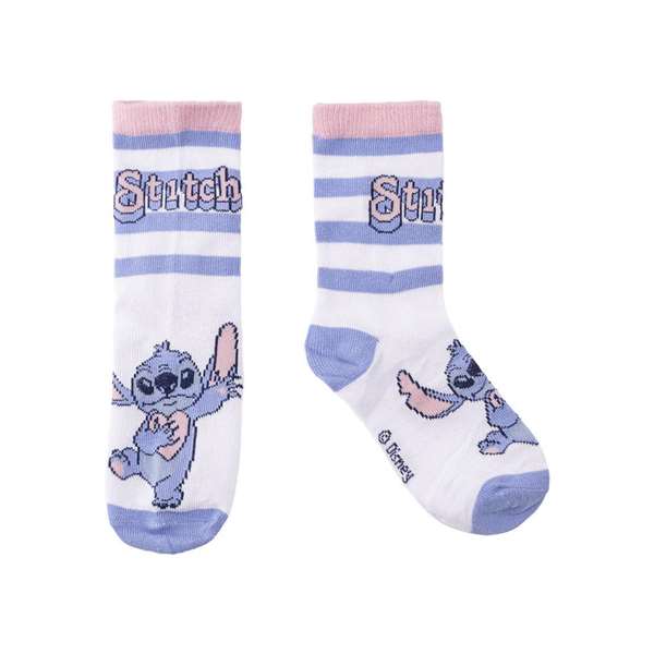 Cerdá Paquet de 5 paires de chaussettes motif Stitch pointure 27-30 pour enfant (3 ans et plus) - MULTICOLOR