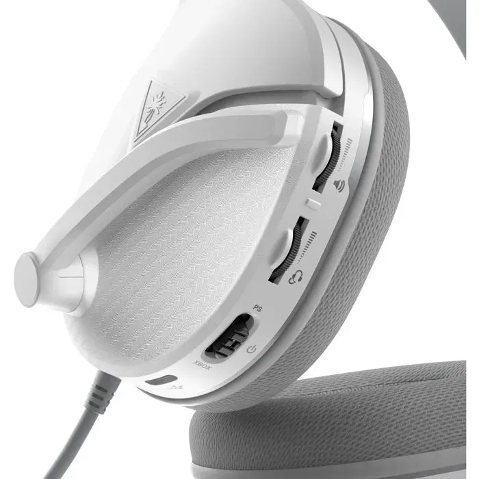 Turtle Beach Recon 200 Gen 2 - Casque-micro Gaming avec Amplification des Basses et Microphone - Autonomie 12h - Compatible Multiplateformes - Blanc Turtle Beach Recon 200 Gen 2 - Casque-micro Gaming avec Amplification des Basses et Microphone - Autonomie 12h - Compatible Multiplateformes - Blanc