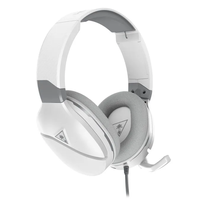 Turtle Beach Recon 200 Gen 2 - Casque-micro Gaming avec Amplification des Basses et Microphone - Autonomie 12h - Compatible Multiplateformes - Blanc Turtle Beach Recon 200 Gen 2 - Casque-micro Gaming avec Amplification des Basses et Microphone - Autonomie 12h - Compatible Multiplateformes - Blanc