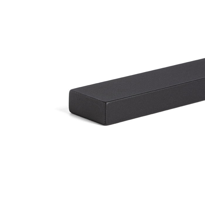 HERRAJES ALK Tirador Zamak Modelo Tovik Acabado Negro Largo 270