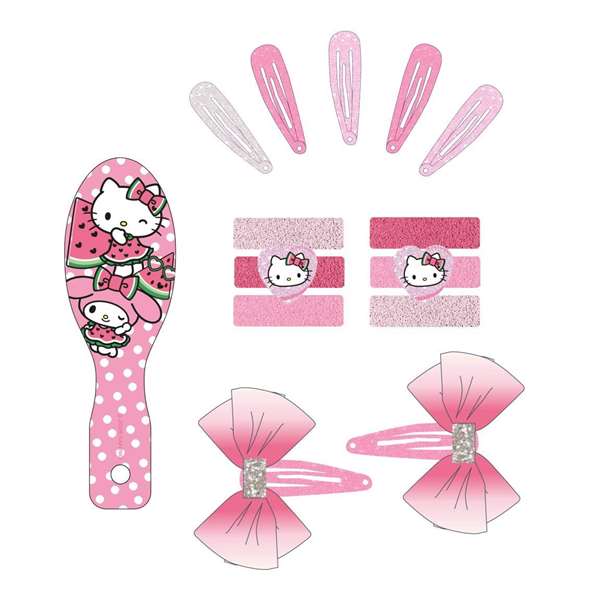Cerdá Set de beauté Hello Kitty avec petit sac - Rose