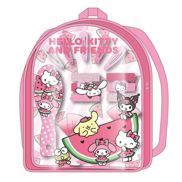 Cerdá Set de beauté Hello Kitty avec petit sac - Rose