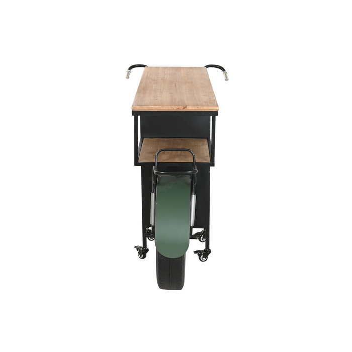 Range Bouteilles Home ESPRIT Marron Noir Vert foncé 188 X 59 X 99 CM