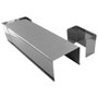 Lily Cook Moule Carré 31x10 cm en Acero Inoxidable