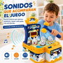 JugaToys Jeu de marteau Espace, golpea las bolas