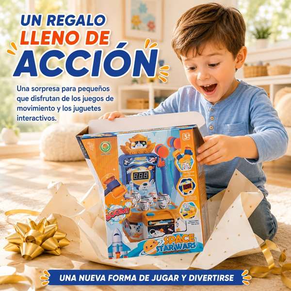 JugaToys Jeu de marteau Espace, golpea las bolas JugaToys Jeu de marteau Espace, golpea las bolas