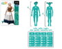 Disfraz Mesonera Vestido Blanco Niña Infantil