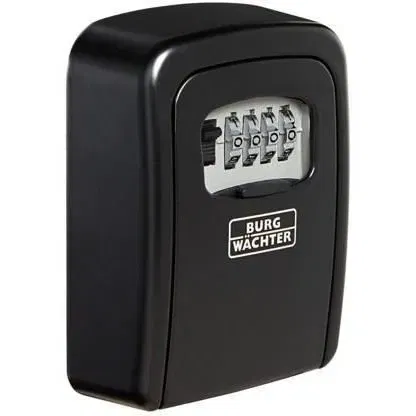 Burg-Wächter KEY SAFE 30 SB - Coffre à clés à combinaison en zinc moulé haute protection - Pour clés jusqu'à 9 cm - Kit de fixation mural inclus