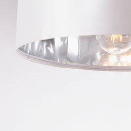 Lampe suspendue Brownsville Ø450x200 mm textile