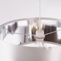 Lampe suspendue Brownsville Ø450x200 mm textile