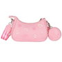 Barbie Sac à bandoulière Fancy 2.0 Travel pour enfant en PVC - 8x21x5,5 cm - Dès 36 mois - Rose