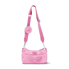 Barbie Sac à bandoulière Fancy 2.0 Travel pour enfant en PVC - 8x21x5,5 cm - Dès 36 mois - Rose