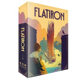 Ludonova Flatiron Jeu de société stratégique de construction à New York 1 à 2 joueurs dès 12 ans 45 minutes