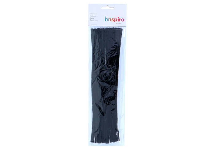 Innspiro Limpiapipas Chenille Noir 4mm x 30cm 50u.</div>