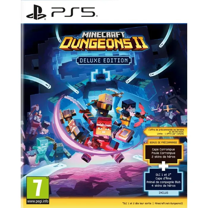 Just For Games Minecraft Dungeons 2 Deluxe Edition - PS5 Just For Games Minecraft Dungeons 2 Deluxe Edition - PS5