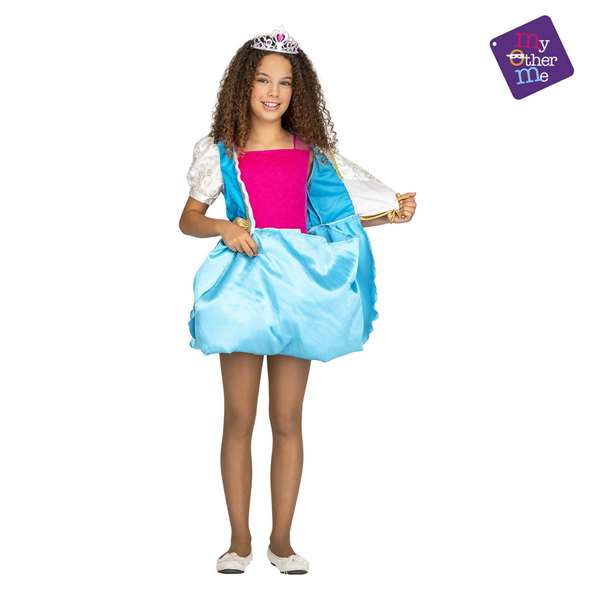 My Other Me Déguisement Princesse 2 en 1 Bleu (7-9 Ans)