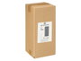 Giftdecor Jarron Aparenza Cylindrique en Acrylique Noir 15x35 cm (Set de 12)