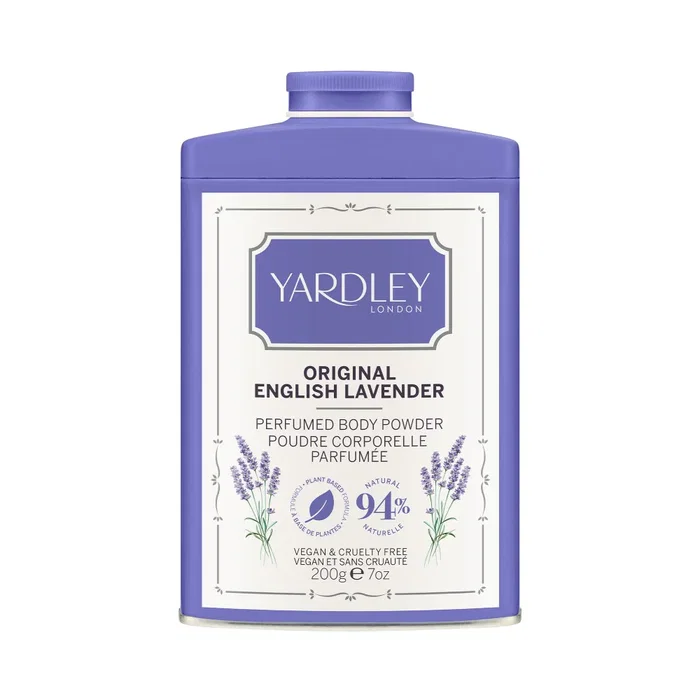 Yardley English Lavender Poudre pour le corps apaisante 200 g Yardley English Lavender Poudre pour le corps apaisante 200 g