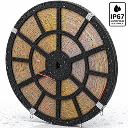 Bande LED COB 50M 12W/M 700Lm/M 6000K IP67 24VDC