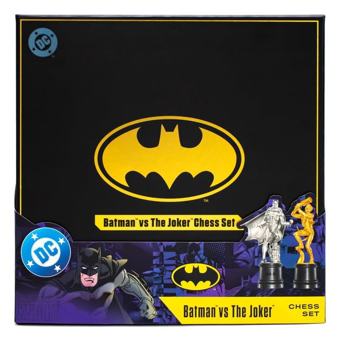 Noble Collection DC Comics Jeu d'échecs Batman vs. The Joker 47 cm