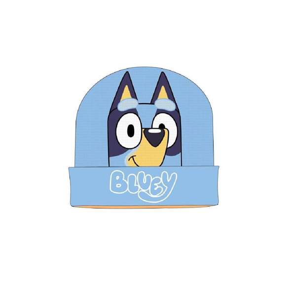 Cerdá - Gorro Punto Bluey - Bonnet en Laine - Bleu - 20 x 2 x 19 cm Cerdá - Gorro Punto Bluey - Bonnet en Laine - Bleu - 20 x 2 x 19 cm