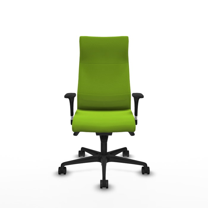 Piqueras Y Crespo Fauteuil Albacete, Similicuir Pistacho, Mécanisme Synchrone, Accoudoirs 1D