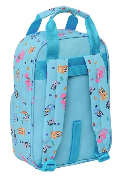 Safta Mochila infantil con asas adapt. a carro bluey 20x28x8 cm - Sac à dos enfant adapté au chariot Bluey, 20 x 28 x 8 cm Safta Mochila infantil con asas adapt. a carro bluey 20x28x8 cm - Sac à dos enfant adapté au chariot Bluey, 20 x 28 x 8 cm