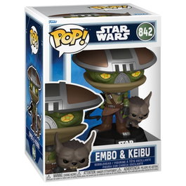 Funko Star Wars: The Mandalorian and Grogu POP! & Buddy Embo & Keibu