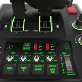 Turtle Beach VelocityOne Flightdeck - Système de simulation HOTAS premium - Pour PC (Windows 10/11)