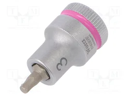 WERA Douille Allen-bit Hex-Plus HEX 3mm 3/8 de pouce