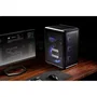 Cooler Master MasterFrame 400 Mesh Boitier PC Gaming Micro-ATX Mini-ITX, Aluminium, USB-C, ARGB, Verre Trempé
