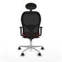 Piqueras y Crespo Chaise de Bureau 1D086N1 Orange Foncé