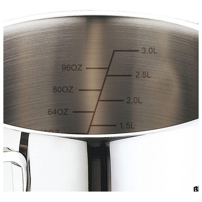 Batterie de Cuisine Bergner Classic Argenté 6 Pièces