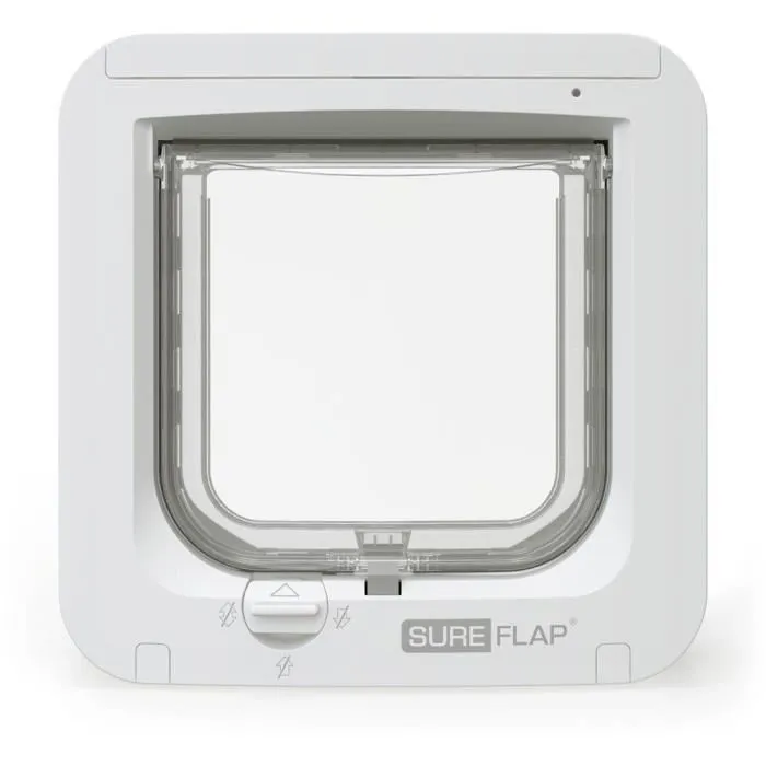 SureFlap Chatière à Puce électronique (Gris/Blanc)