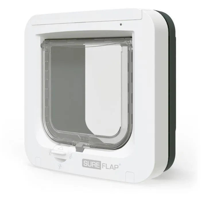 SureFlap Chatière à Puce électronique (Gris/Blanc)