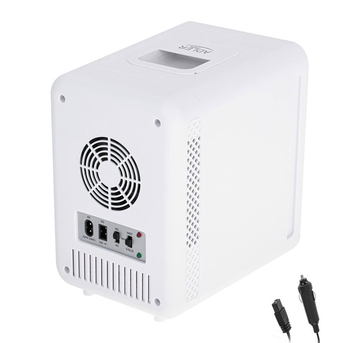 Adler Mini Réfrigérateur à Cosmétiques AD 8085 Blanc Miroir 4 L