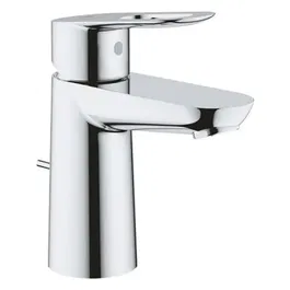 GROHE Mitigeur de lavabo monocommande Bauloop S (Réf. 23335000) - Chrome, bec fixe, cartouche céramique 28 mm, système d'économie d'eau