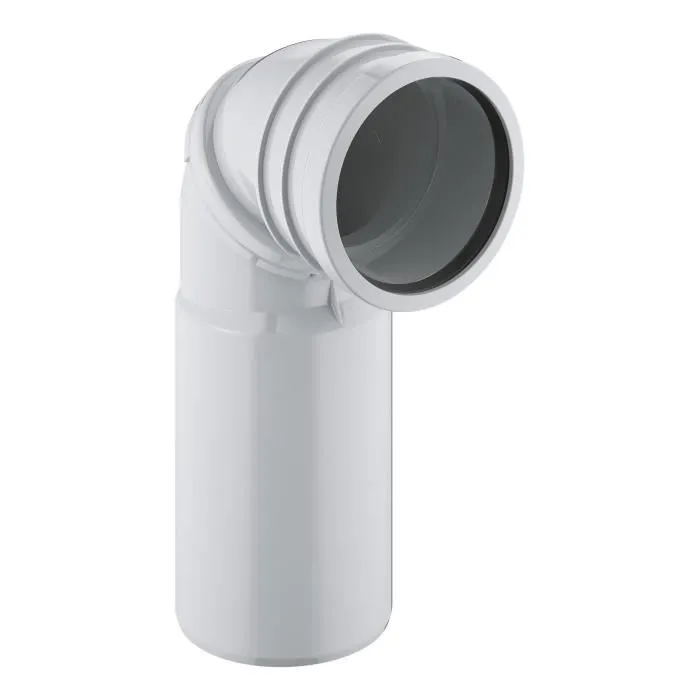 GROHE Pipe d'évacuation WC Rapid SL 90° Orientable pour réservoirs encastrés universels ou bâti-supports équipés