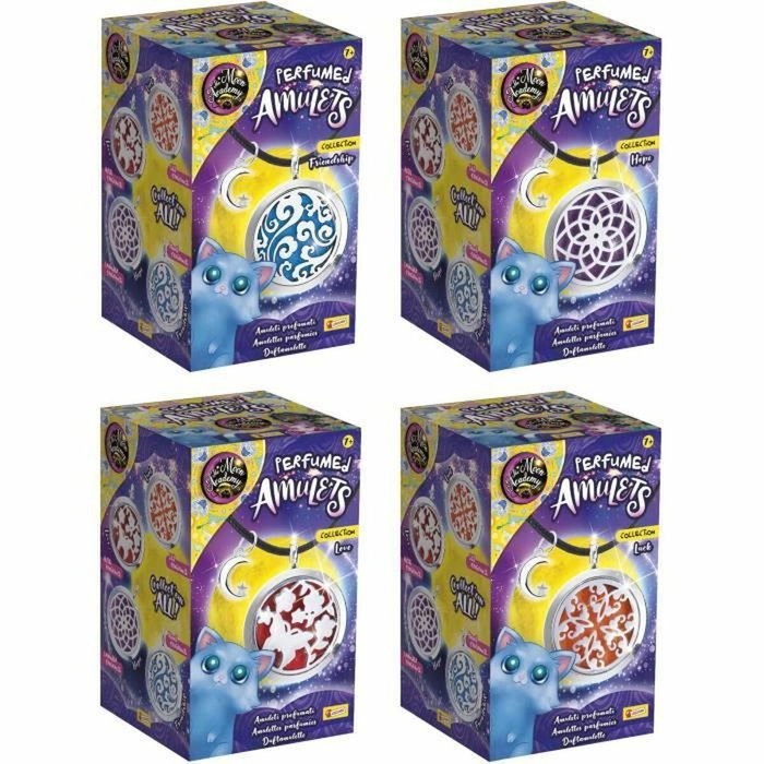 Lisciani Giochi Amulettes parfumées - The Moon Academy - Collection de 4 pièces